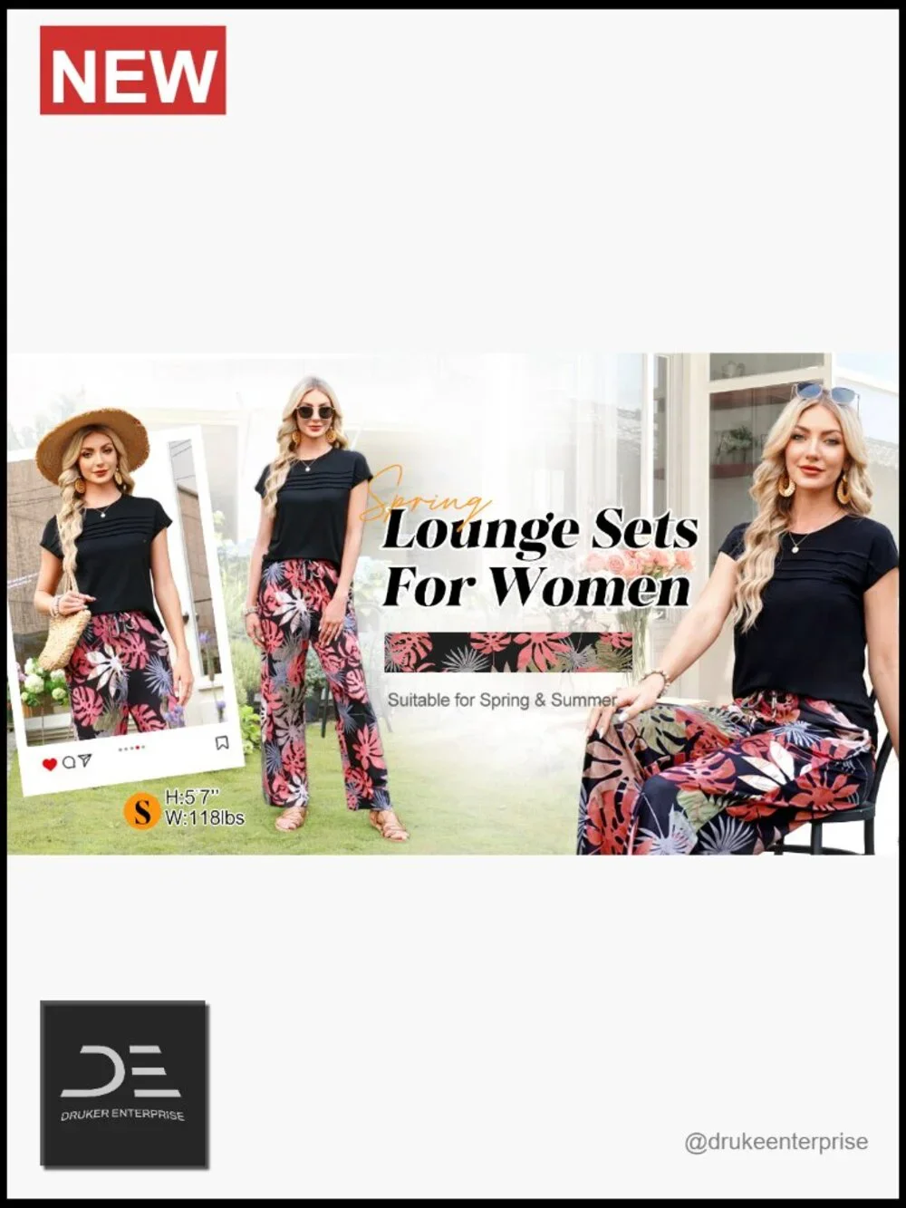 Matching Two Piece Set - Cap Sleeve Top & Wide Leg Pants